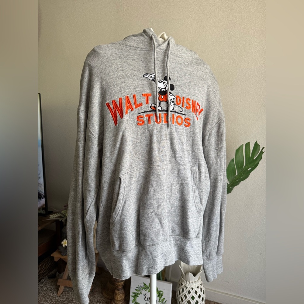Gray Walt Disney Studios Hoodie